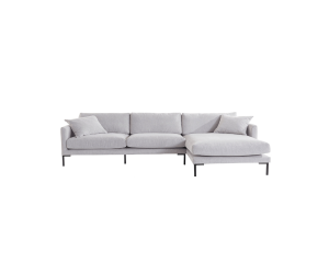 Sofa Domus (Kampinė chaiselongue su dviviete sofa)